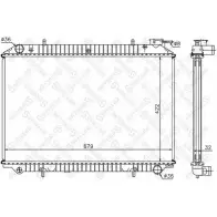 Радиатор охлаждения двигателя STELLOX HBA FT 10-25991-SX Nissan Vanette 13Z5C83