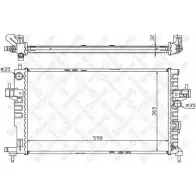 Радиатор охлаждения двигателя STELLOX X BARASW 10-25996-SX ZND8F Opel Corsa (C) 3 Хэтчбек 1.7 DI (F08. F68) 65 л.с. 2000 – 2009