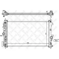 Радиатор охлаждения двигателя STELLOX 10-26025-SX Chevrolet Malibu 8 (V300) Седан 2.0 D 160 л.с. 2012 – 2024 D 9UKU 8I0B2T