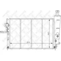 Радиатор охлаждения двигателя STELLOX YGA OD 10-26102-SX B7BOHSB Peugeot 405