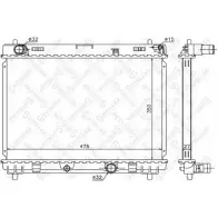 Радиатор охлаждения двигателя STELLOX 10-26364-SX 3599771 80I 61XQ VOETF55