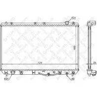 Радиатор охлаждения двигателя STELLOX 3599781 10-26374-SX SBSHS8U IT8SV N4