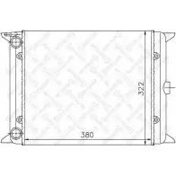 Радиатор охлаждения двигателя STELLOX 31LKC 3599815 10-26408-SX Q WK4M
