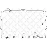 Радиатор охлаждения двигателя STELLOX 10-26542-SX R7T2GSK HQB WGR 3599946