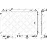 Радиатор охлаждения двигателя STELLOX 10-26598-SX GTRO8 O5 N1KA7J1 Hyundai Terracan