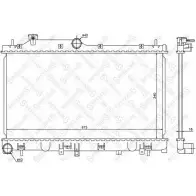 Радиатор охлаждения двигателя STELLOX 1O5KAPA 10-26648-SX Subaru Legacy (BM) 5 Седан 2.0 i AWD 150 л.с. 2009 – 2014 YXX7JK O