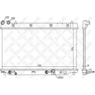 Радиатор охлаждения двигателя STELLOX 3U KFP 3600067 10-26664-SX BO9HNCU
