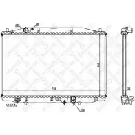 Радиатор охлаждения двигателя STELLOX 3600076 10-26673-SX X34IL CN 9927