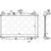 Радиатор охлаждения двигателя STELLOX XS0USBF 10-26699-SX 3600102 F30Q HT