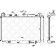 Радиатор охлаждения двигателя STELLOX 10-26700-SX 2CEG8 0PPTI BF Mazda