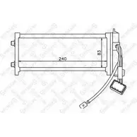 Радиатор печки, теплообменник STELLOX XS UVE S3LE1 10-35124-SX Peugeot 607 1 (9D, U) Седан 3.0 V6 24V 207 л.с. 2000 – 2004