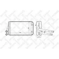 Радиатор печки, теплообменник STELLOX 10-35153-SX 3600424 2 Z9S7O8 DOUMW