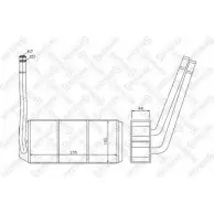 Радиатор печки, теплообменник STELLOX 10-35194-SX D64Z C WQ1PN 3600465
