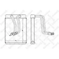 Радиатор печки, теплообменник STELLOX 10-35241-SX Hyundai Sonata (EF) 4 1998 – 2004 91 UGQ 5TVZU