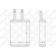 Радиатор печки, теплообменник STELLOX REUJX FD 10-35245-SX Kia Clarus (K9A) 1 Седан 1.8 i 16V 116 л.с. 1996 – 2001 10CJQF1