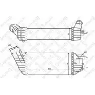 Интеркулер STELLOX Peugeot 308 KNKP2U6 10-40030-SX E4V 5O1