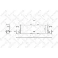 Интеркулер STELLOX 10-40050-SX FNWZ V Mercedes S-Class (W140, C140) 3 1991 – 1998 D5U8NX