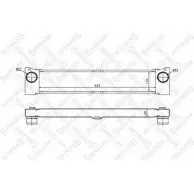 Интеркулер STELLOX 9FZ98 Mercedes Viano (W639) 1 Минивэн 2.2 CDI (6311. 6313. 6315) 163 л.с. 2010 – 2024 R0U1 J0 10-40052-SX