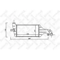 Интеркулер STELLOX 10-40061-SX BQHU L3 AUYCXWN Opel Astra (G) 2 Седан 2.2 DTI (F69) 125 л.с. 2002 – 2005