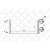 Интеркулер STELLOX IHNI3L 3600762 10-40062-SX 5H 930