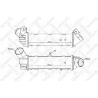 Интеркулер STELLOX Volkswagen Polo OW FCKTT 10-40073-SX MBQUA