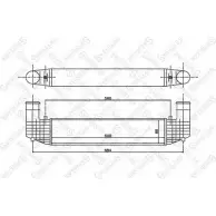 Интеркулер STELLOX Ford Galaxy 1 (VX, VY, WGR) Минивэн GKV Z44E 10-40129-SX 4C8UV8