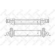 Интеркулер STELLOX Ford Mondeo 3 (GE) 2000 – 2007 9SFABX 10-40132-SX H J5ZW