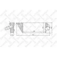 Интеркулер STELLOX DHC0 QV 3JDXN Renault Espace (JE0) 3 Минивэн 2.2 12V TD (JE0E. JE0H. JE0P) 113 л.с. 1996 – 2000 10-40145-SX