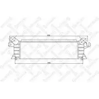 Интеркулер STELLOX JHZHL 10-40147-SX Renault Kangoo (FC) 1 Фургон 1.9 dCi 4x4 (FC0V) 84 л.с. 2003 – 2024 9 VLM9D