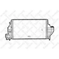 Интеркулер STELLOX Renault Laguna (B56) 1 Хэтчбек 2.2 dT (B569) 113 л.с. 1996 – 2001 1JMOHK 10-40148-SX DY UVH