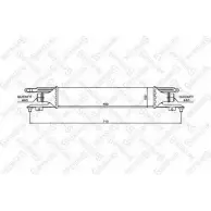 Интеркулер STELLOX Opel Corsa (D) 4 2006 – 2014 YKTUA O N2UL 10-40169-SX