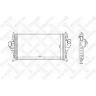 Интеркулер STELLOX 10-40170-SX Q1 GNZ Citroen Xantia 1 (X1, X2) Хэтчбек 1.9 Turbo D 90 л.с. 1993 – 2003 G0UOC7