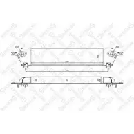 Интеркулер STELLOX 10-40177-SX 3600877 REW 181 D9CCM