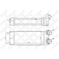 Интеркулер STELLOX K WTVLV OVE99 Peugeot 308 10-40189-SX