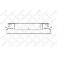 Интеркулер STELLOX 0D2NJA 10-40201-SX 3600901 HT5W1 G