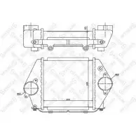 Интеркулер STELLOX 10-40204-SX LCXM8P Mazda MPV (LW) 2 1999 – 2006 QIHB 1