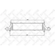 Интеркулер STELLOX 3V4G8Q Mercedes SLK (R170) 1 1996 – 2004 10-40205-SX XMJT 2