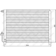 Радиатор кондиционера STELLOX 3601250 XDH7Y9U 10-45325-SX 694 C9M