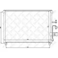 Радиатор кондиционера STELLOX 10-45337-SX Chevrolet CY 13S 9JKU8