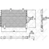 Радиатор кондиционера STELLOX 10-45388-SX 4H DVZ7 3601313 NIQWNRO