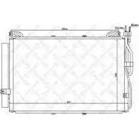 Радиатор кондиционера STELLOX 6H89M XCO WU Hyundai Matrix (FC) 1 Минивэн 1.5 CRDi 102 л.с. 2004 – 2010 10-45436-SX