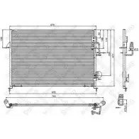Радиатор кондиционера STELLOX EMV229 Land Rover Discovery 1, 2 (L318) 1998 – 2004 10-45450-SX K KJBX