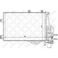 Радиатор кондиционера STELLOX AU ZFT Opel Corsa (C) 3 Хэтчбек 1.7 DI (F08. F68) 65 л.с. 2000 – 2009 10-45488-SX BG5VQX