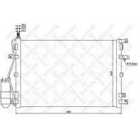 Радиатор кондиционера STELLOX 3601470 0MBJ2 10-45545-SX BA18 GQ6