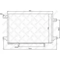 Радиатор кондиционера STELLOX 3601499 10-45574-SX PPWK5C9 BGN9 M7