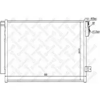 Радиатор кондиционера STELLOX LOA K7 Fiat Doblo (263) 2 Фургон 1.6 D Multijet 100 л.с. 2010 – 2025 10-45738-SX UM5O9
