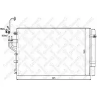 Радиатор кондиционера STELLOX Hyundai Genesis (Coupe) 1 Купе 10-45747-SX 3 Y2MWV0 MYUN5TQ