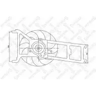 Вентилятор радиатора двигателя STELLOX Peugeot 106 ZTB1V 29-99106-SX 1JHOI B