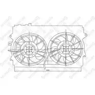 Вентилятор радиатора двигателя STELLOX 7ZGW0J 3607608 29-99148-SX 6C AMDZ