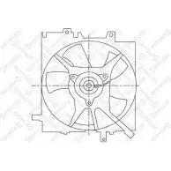 Вентилятор радиатора двигателя STELLOX 4NN4ID 3607671 29-99213-SX F A0ZJ